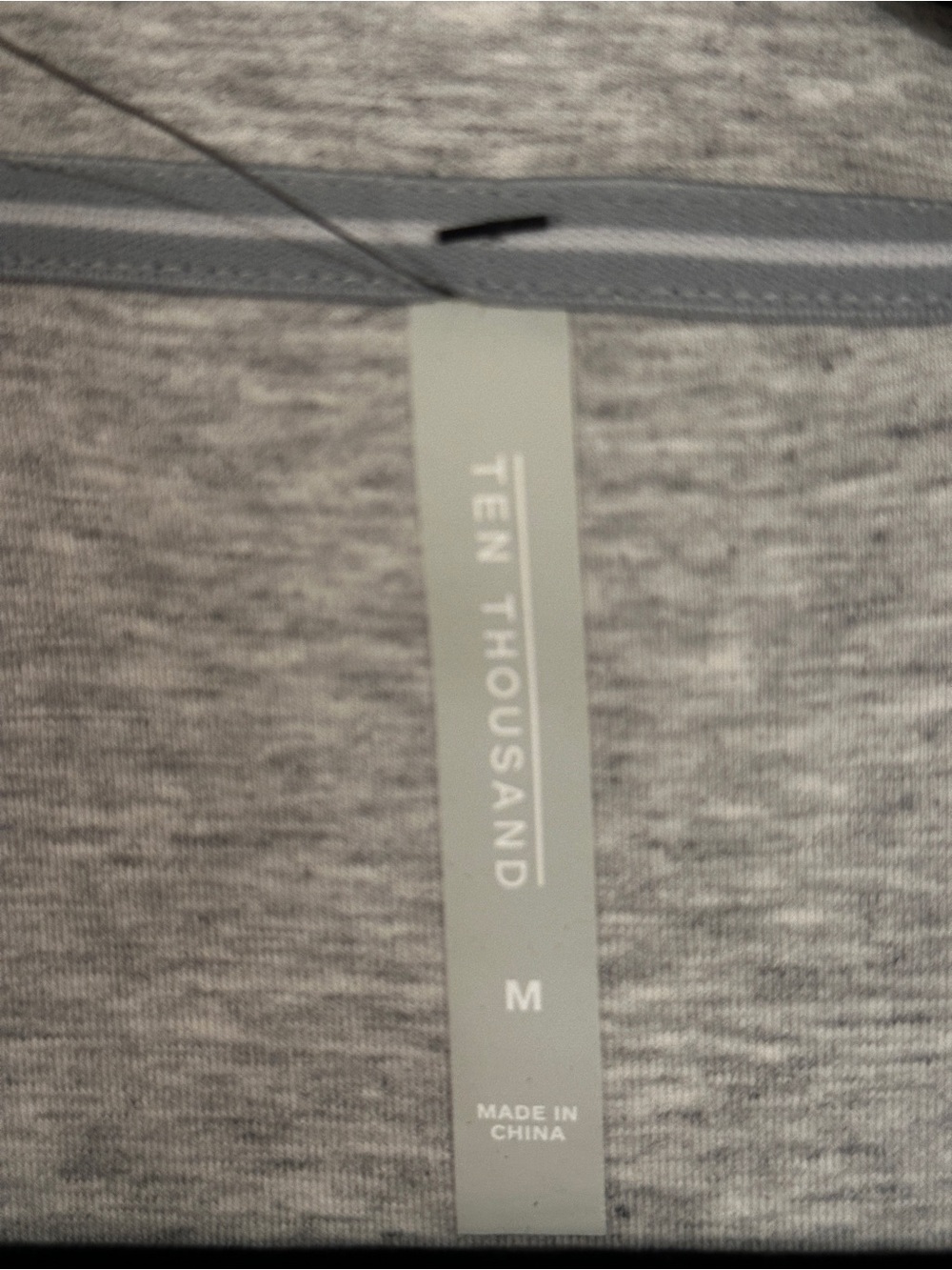 NWT Ten Thousand Men's Recover Mock Neck Quarter Zip - Size M - Picture 5 of 5